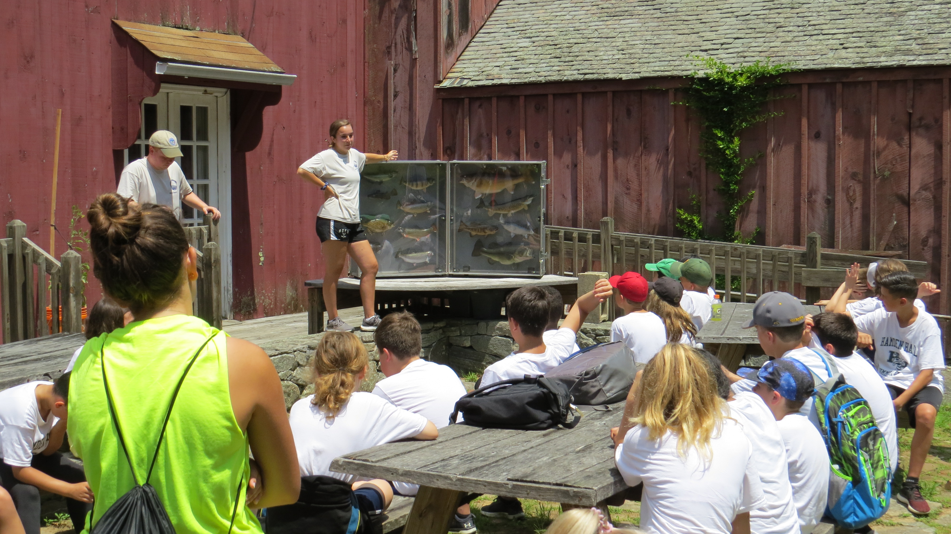 Summer fishing class with CARE